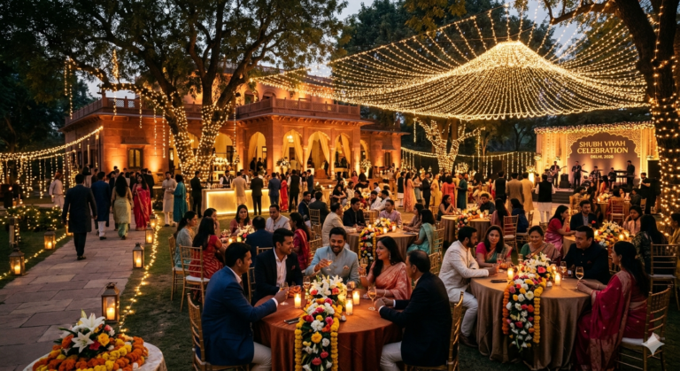 outdoor farmhouse event